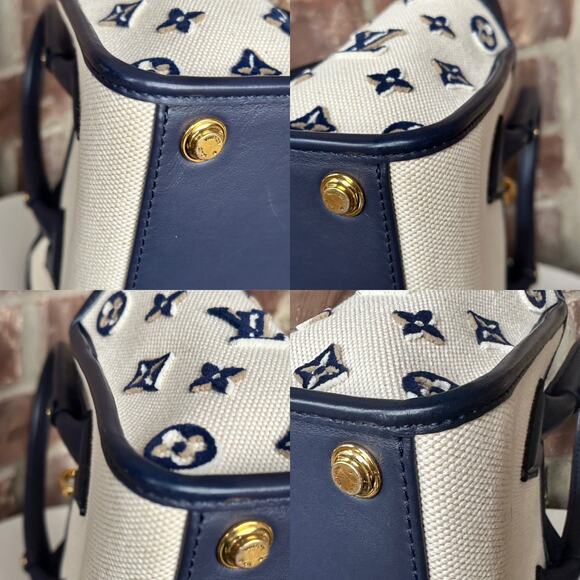 Louis Vuitton On My Side Tote Monogram Tufted Canvas PM 90326 - Picture 14 of 16